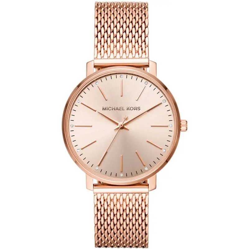 Michael Kors MK4340 Pyper Ladies Rose Gold Stainless Steel Watch